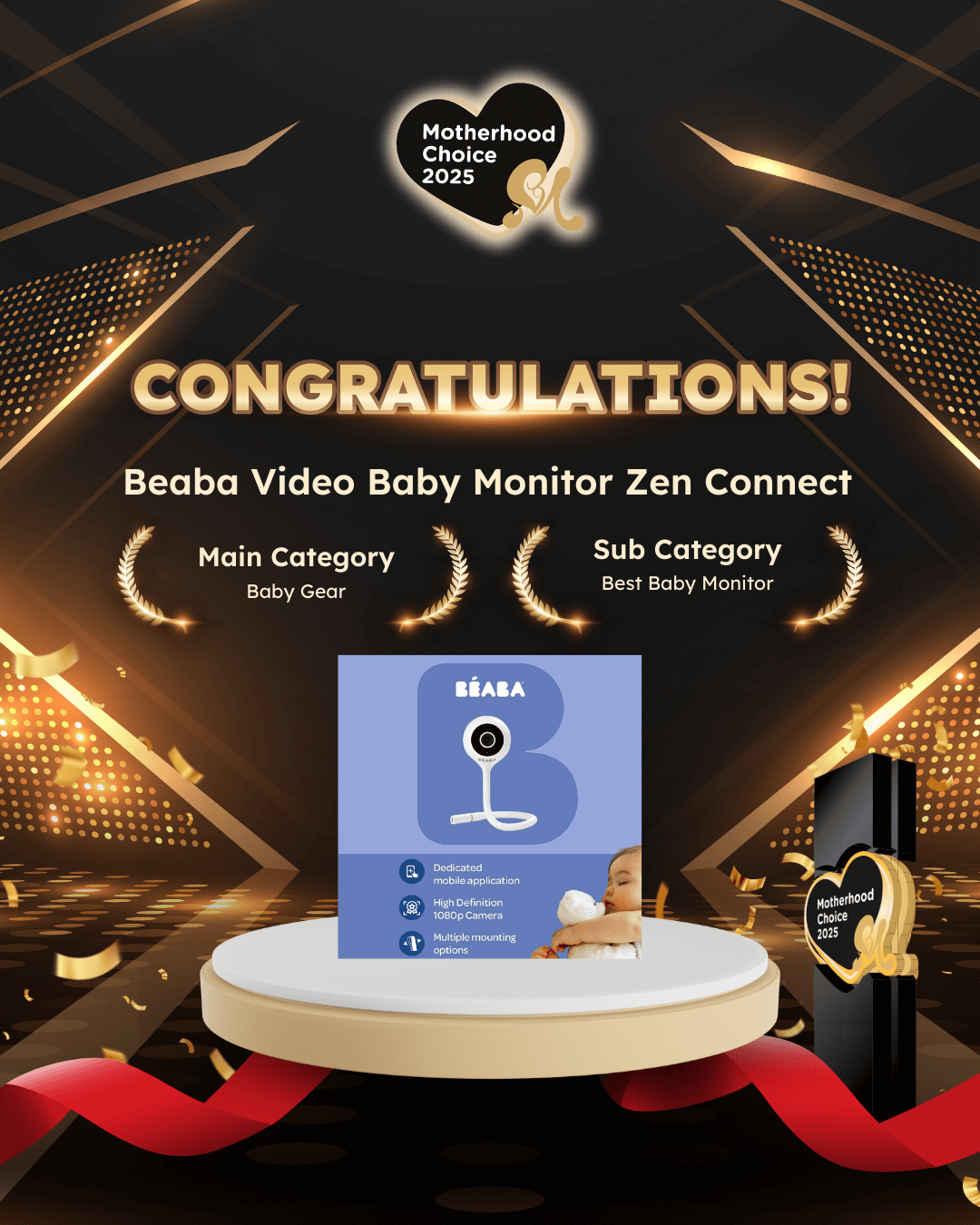 Beaba Video Baby Monitor Zen Connect