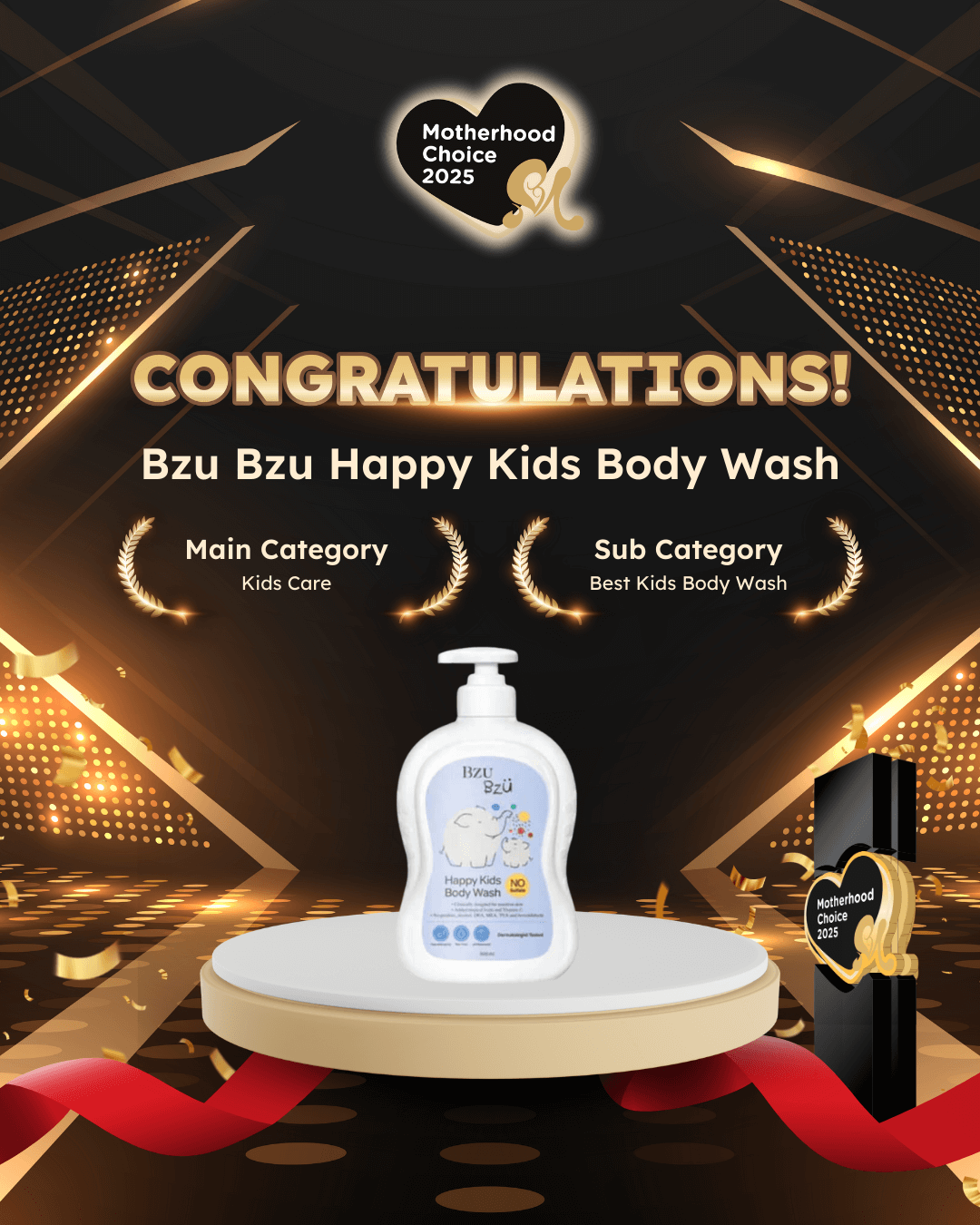 Bzu Bzu Happy Kids Body Wash
