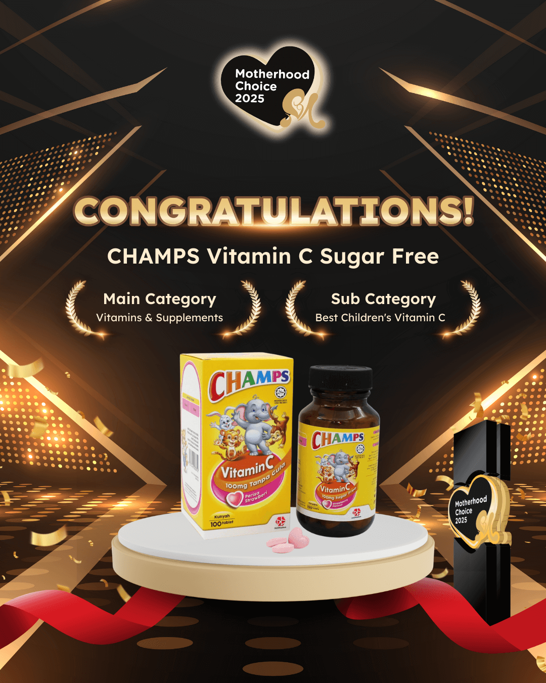 CHAMPS Vitamin C Sugar Free