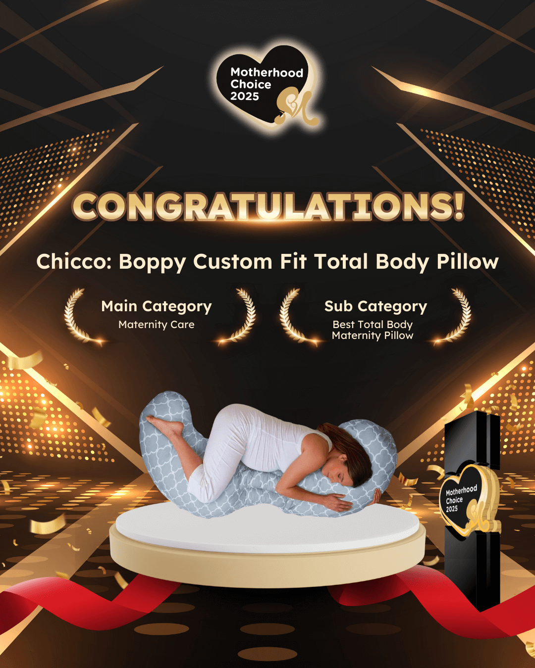 Chicco: Boppy Custom Fit Total Body Pillow