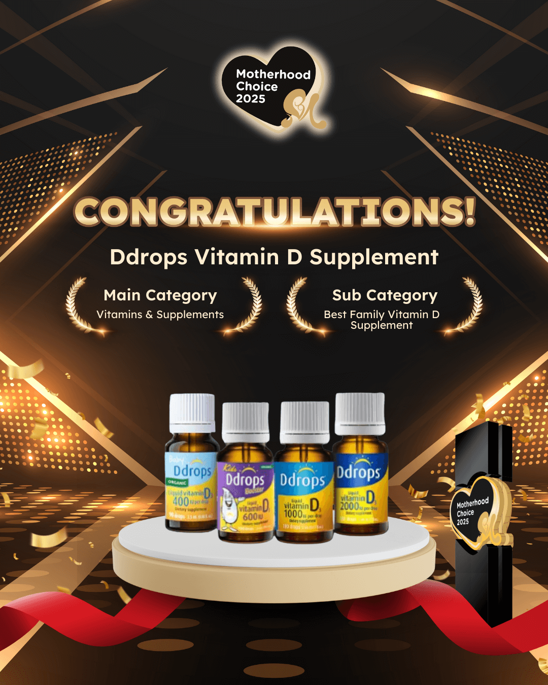 Ddrops Vitamin D Supplement