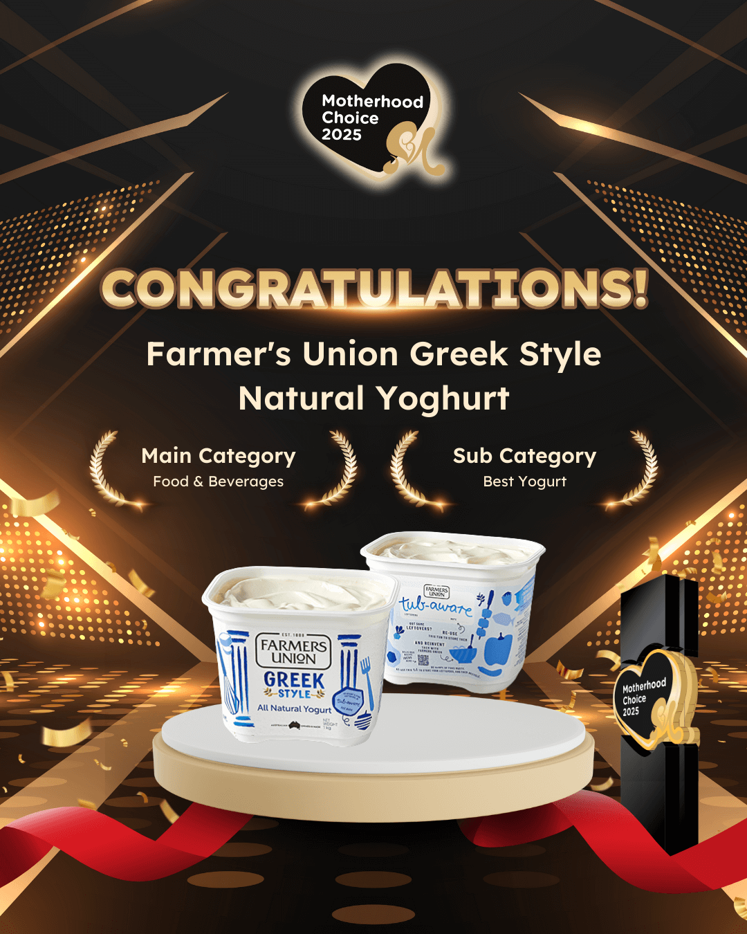 Farmer's Union Greek Style Natural Yoghurt