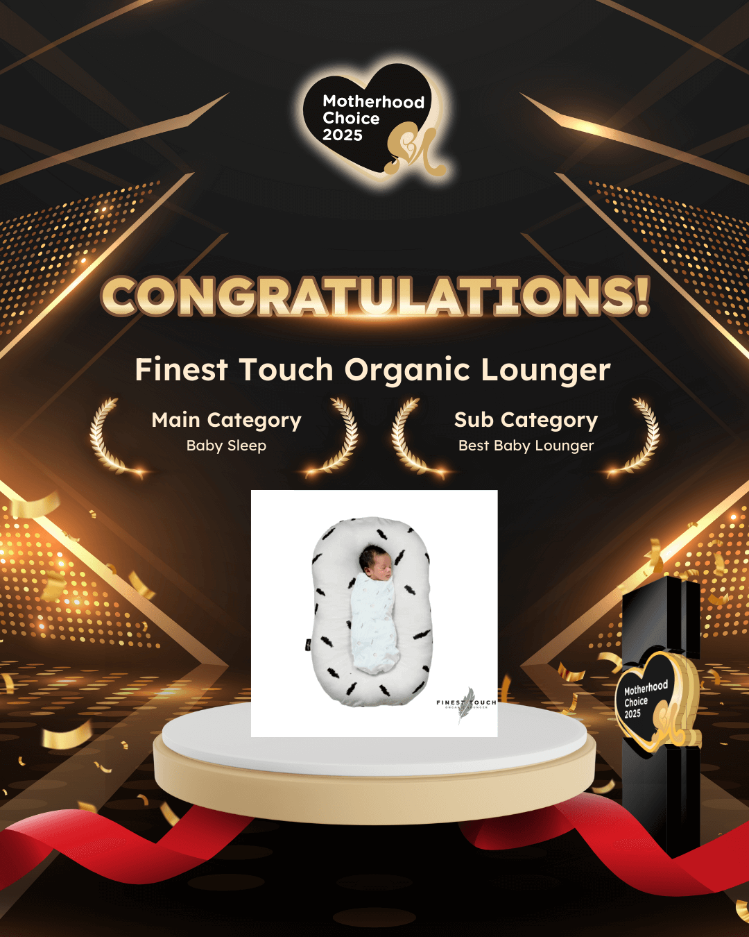 Finest Touch Organic Lounger