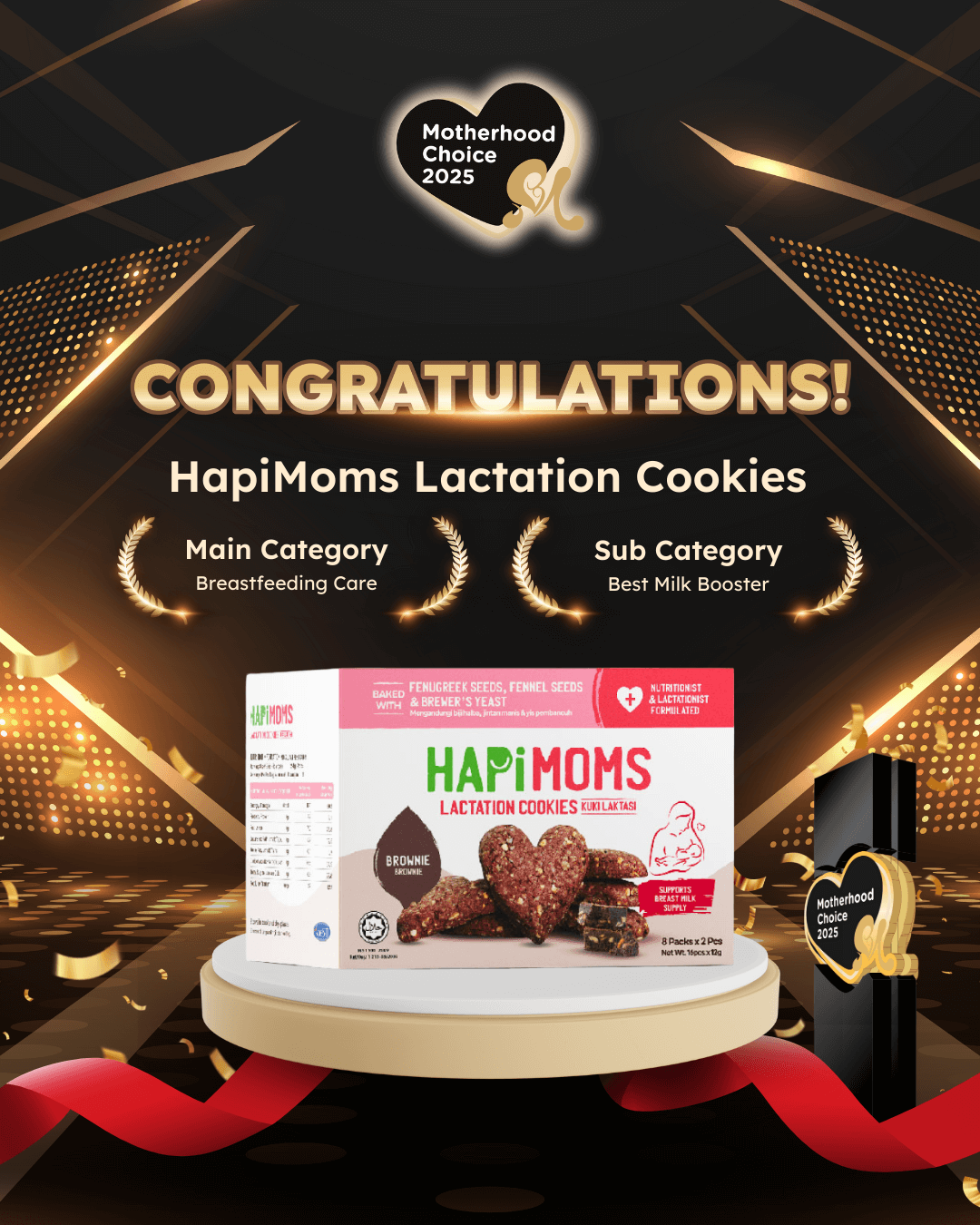 HapiMoms Lactation Cookies