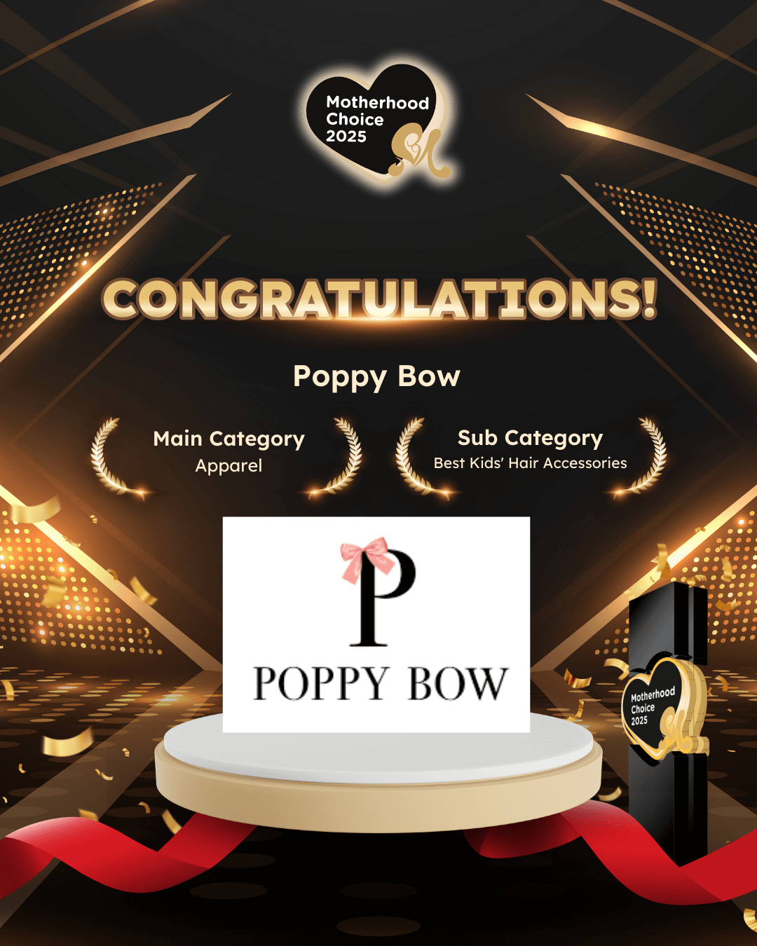 Poppy Bow