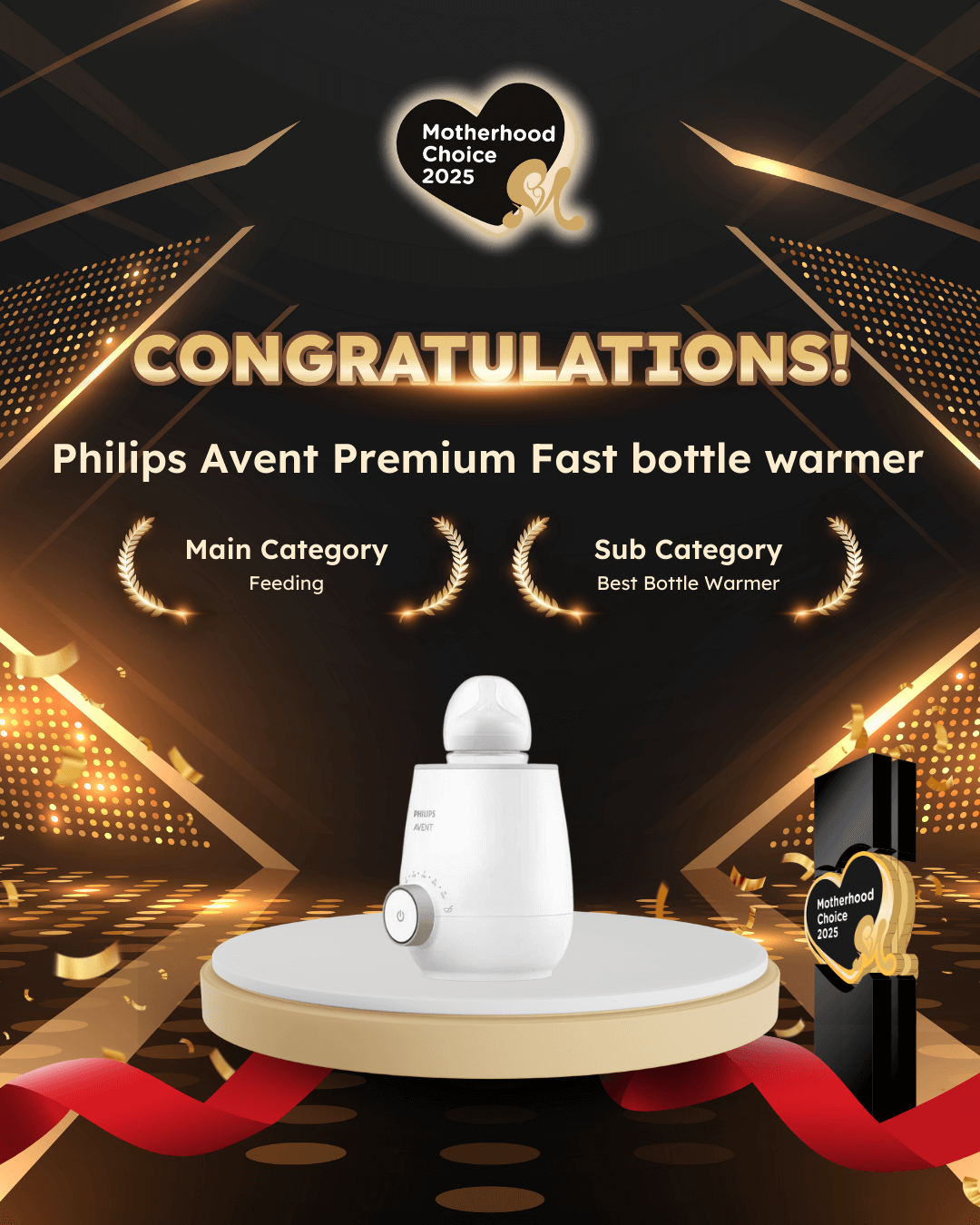 Philips Avent Premium Fast bottle warmer