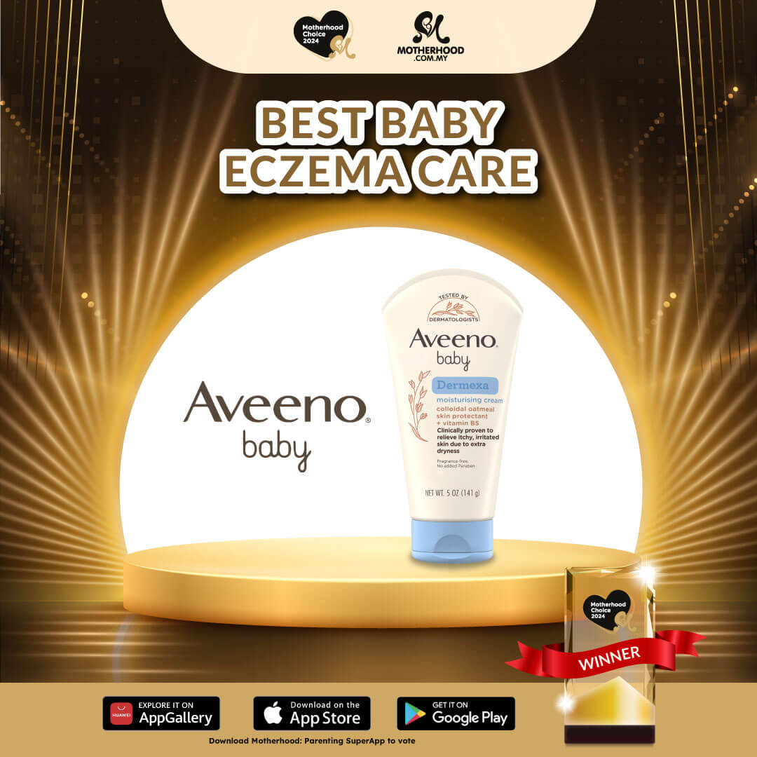 Motherhood Choice Awards 2024 Winner - Aveeno Baby Dermexa Moisturizing Cream