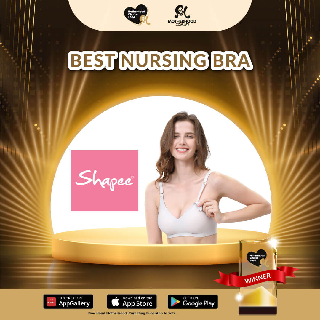 Motherhood Choice Awards 2024 Winner - Shapee Invi Nursing Air Bra