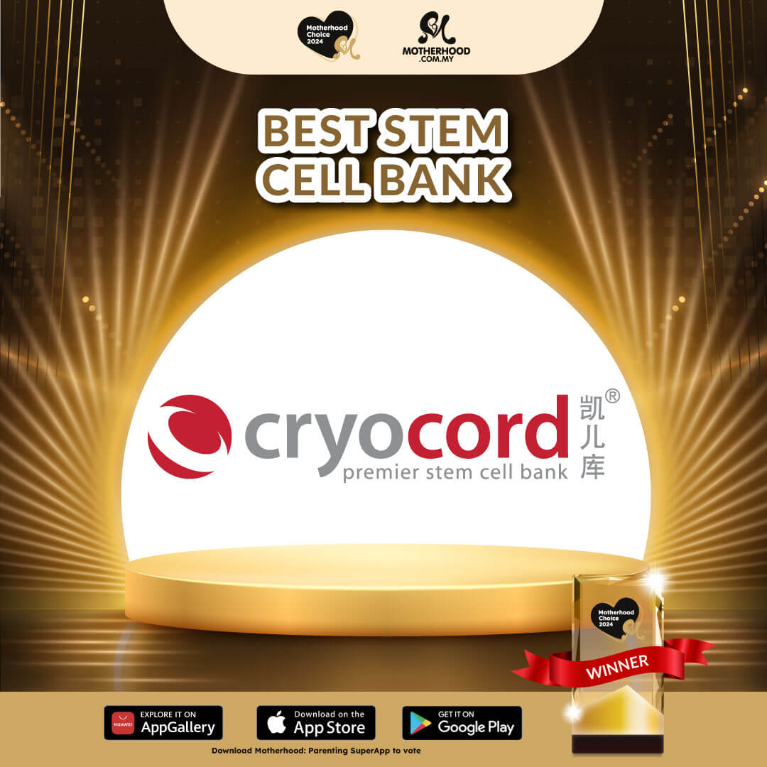 Motherhood Choice Awards 2024 Winner - CryoCord