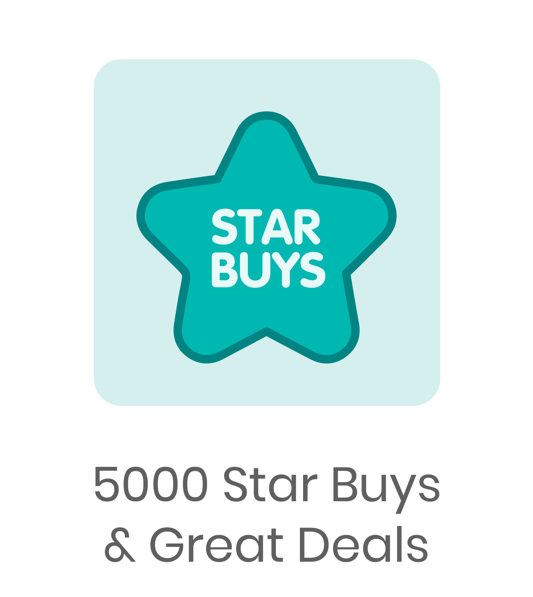 5000 Starbuy+ Great Deals