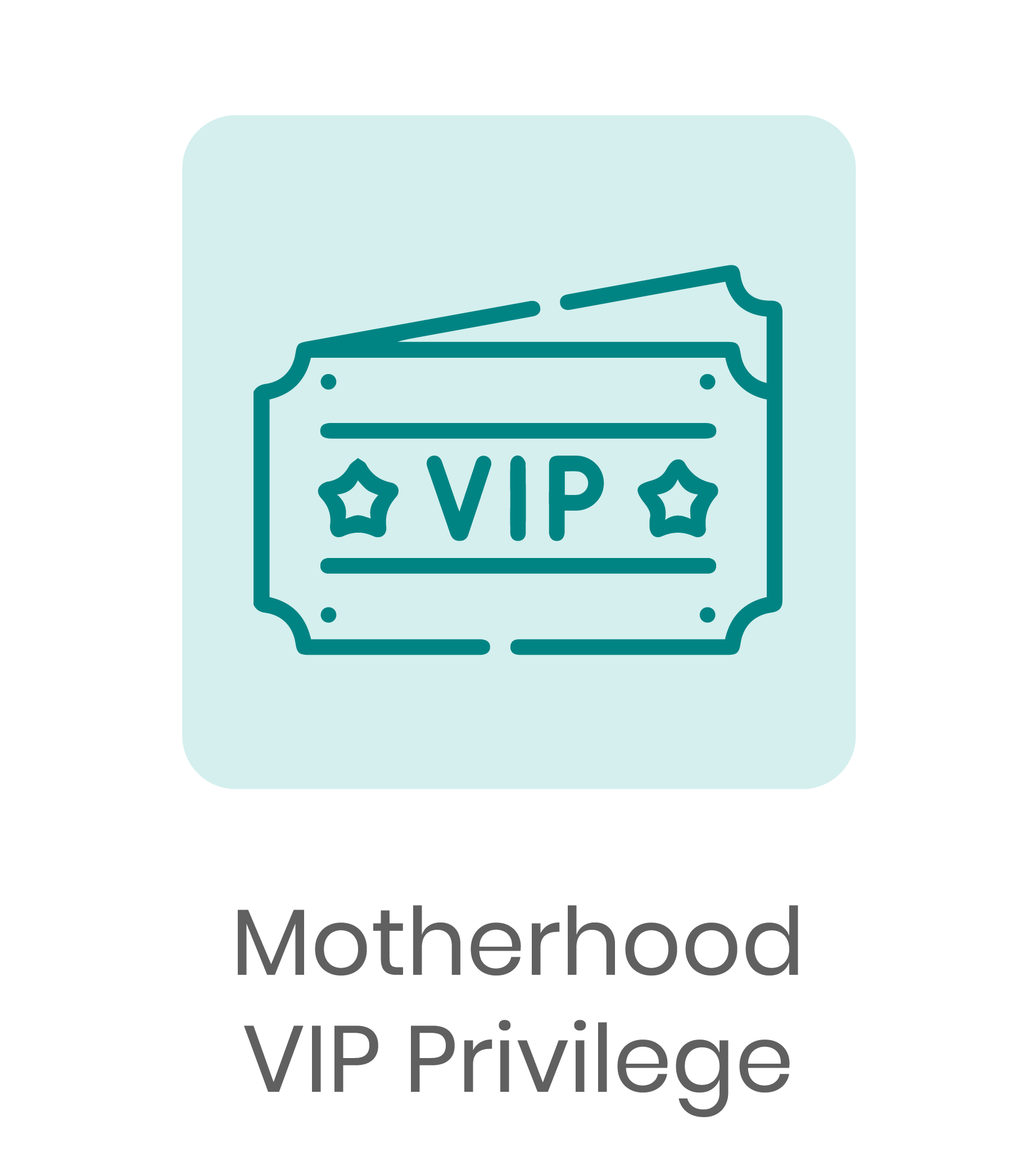 Motherhood VIP Privilege