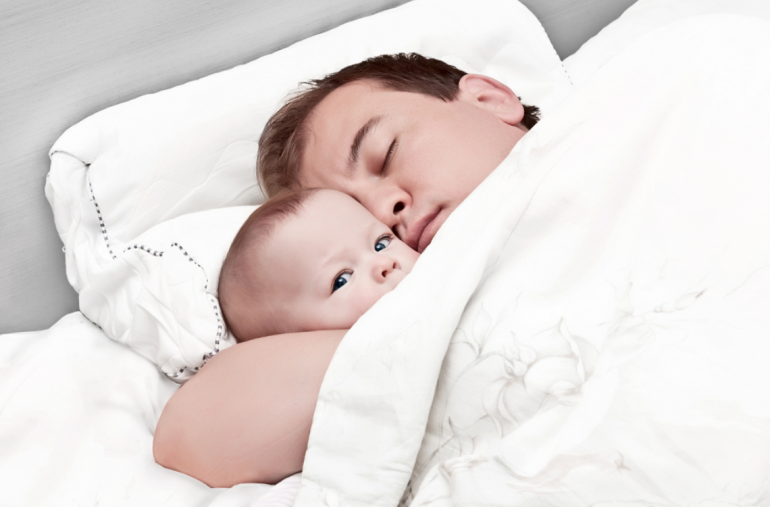 dads sleeping