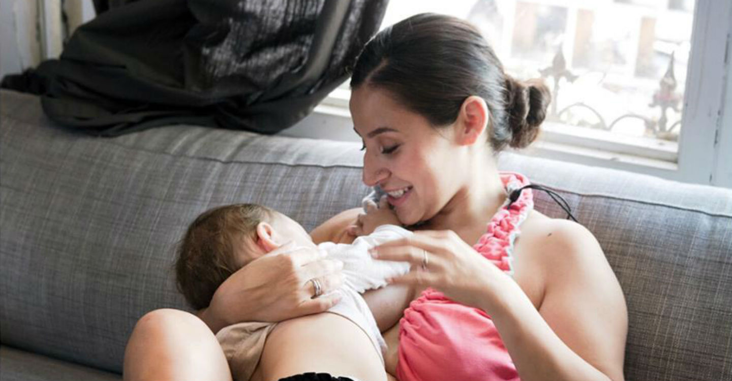 There's a Ta-Ta Towel for breastfeeding moms and it actually makes