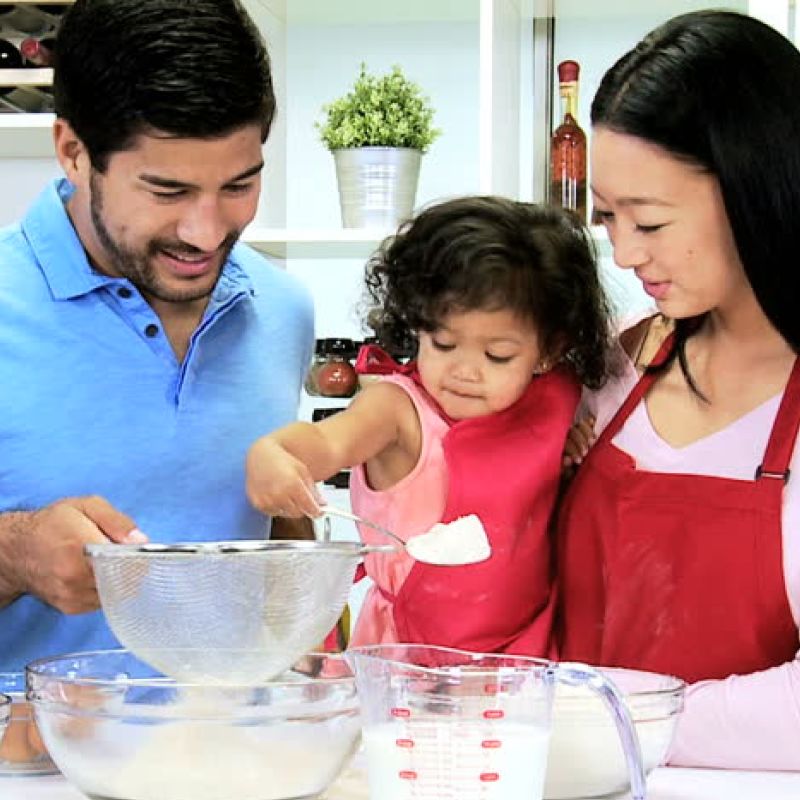 Family cooking