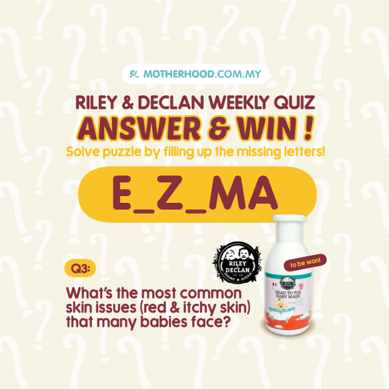 riley & declan weekly quiz