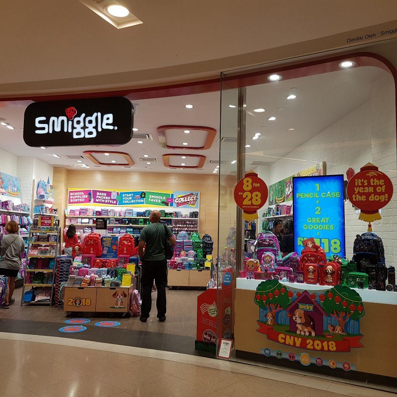 smiggle sunway pyramid