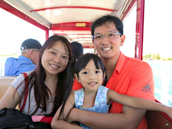 Ming and Daniel travel with their two children three to five times a year. (Image Credit: Ming) 