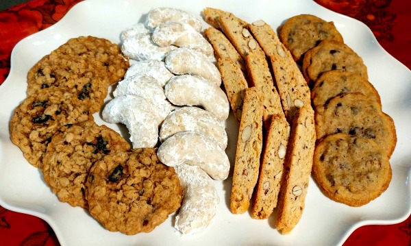 These four varieties of cookies are ideal for any occasion actually.