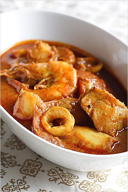All seafood curry dish 1. Seafood to Conceive