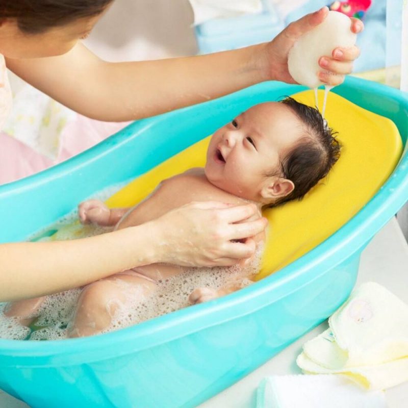 Baby in bathtub
