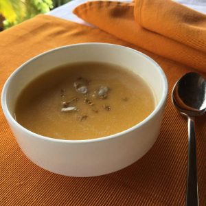 pumpkin and fenugreek soup