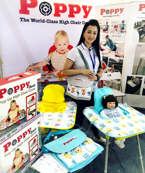 “We designed the Poppy Seat Cover from mum to mum (and dad also),” said Ivy who advocates safety and healthy living.