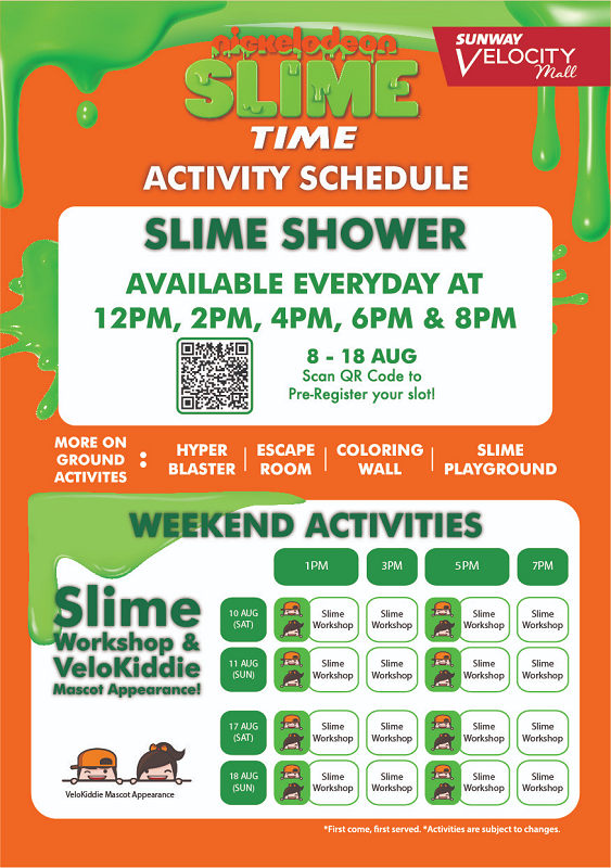 slime time activities