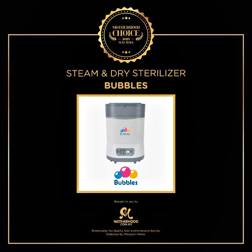 Top Three Most Voted Winner: Bubbles Steam & Dry Sterilizer from Grato Marketing Sdn Bhd.