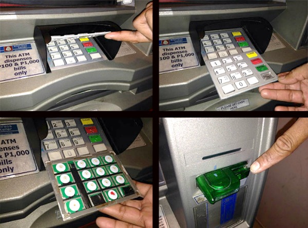 Common ATM skimming: False keypad overlay and fake card reader. Actually, the skimming method of stealing has been around for sometime already and is nothing new, it’s just that Malaysians are not aware and do not want to know that this is happening. (Image Credit: Bored Panda) 