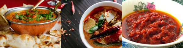 Some of the hot and spicy Malaysian fare that we enjoy so much. Some babies are used to the flavour of this food having “tasted” it for nine months while in the womb but some babies do object to the pungency and may react negatively. (Image Credit: Sambal Tumis by Dah Tau Ker)