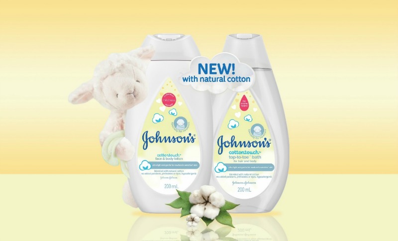 The New JOHNSON’S® CottonTouch™ range 