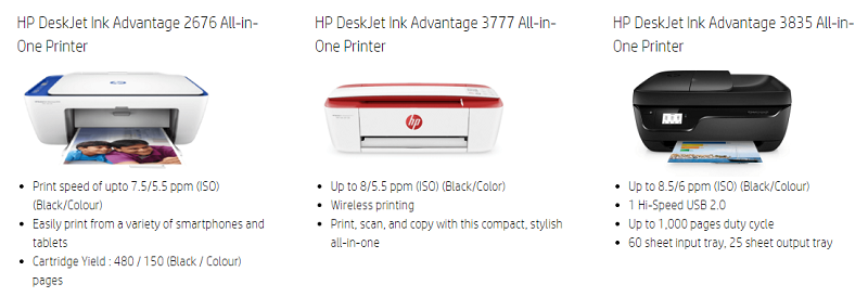 HP Little Makers Challenge Printers