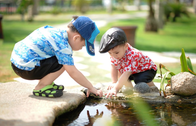 Drowning does not happen only while swimming. It can happen any time a child is around a water feature, such as a little fish pond in your house garden or a play canal at a landscaped park.