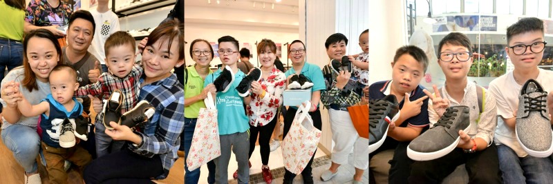 The children had a field day choosing their own brand new shoes from FUFA and received gingerbread cookies from BreadStory. To top off the celebration, Sunway Velocity Mall donated a total of RM4,000 worth of household goods to both organizations for aiding the kids.