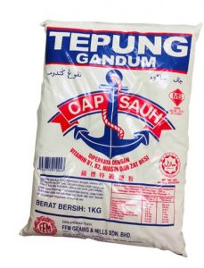 tepung gandum as the basic ingredients