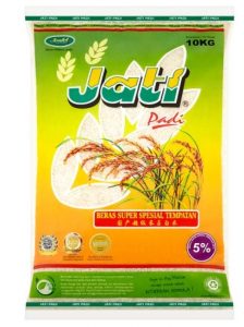beras jati as the basic ingredients