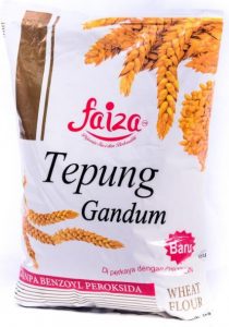 tepung gandum faiza as the basic ingredients