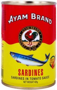 sardines as basic ingredients