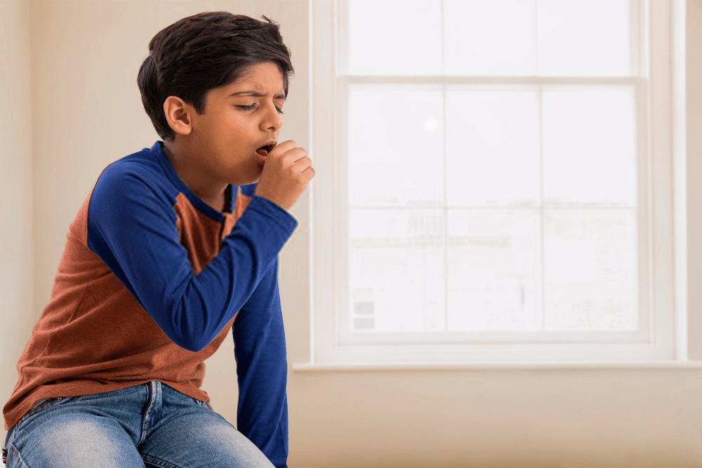 Signs of asthma - coughing