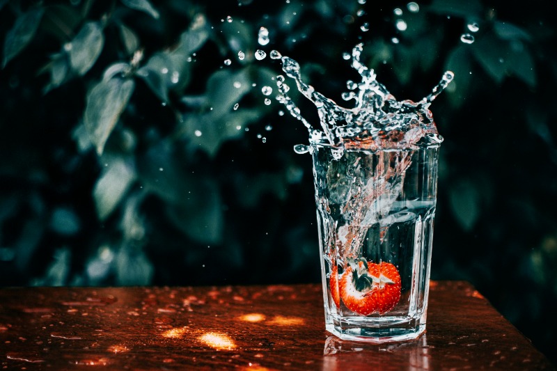 Drinking enough water helps keep our bodies strong and healthy enough to fight off infections. 