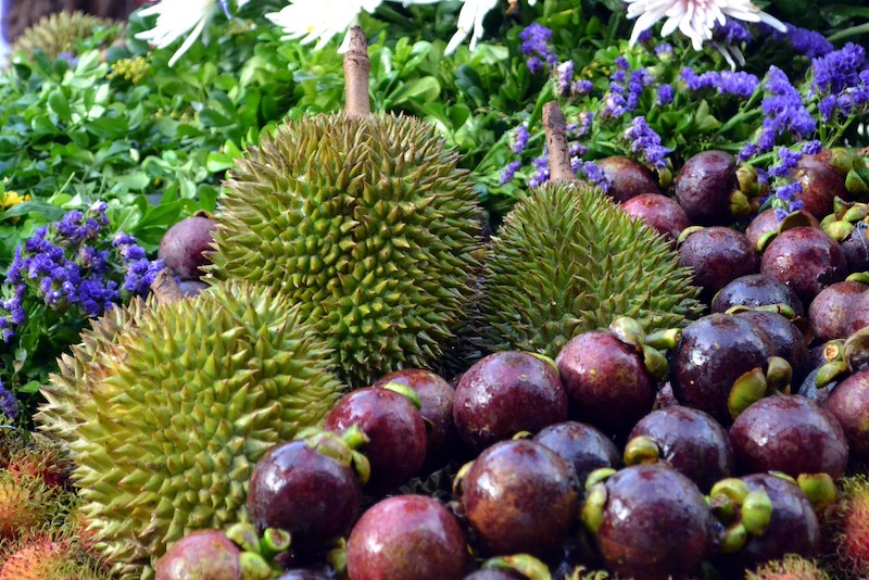 Durians and Mangosteens