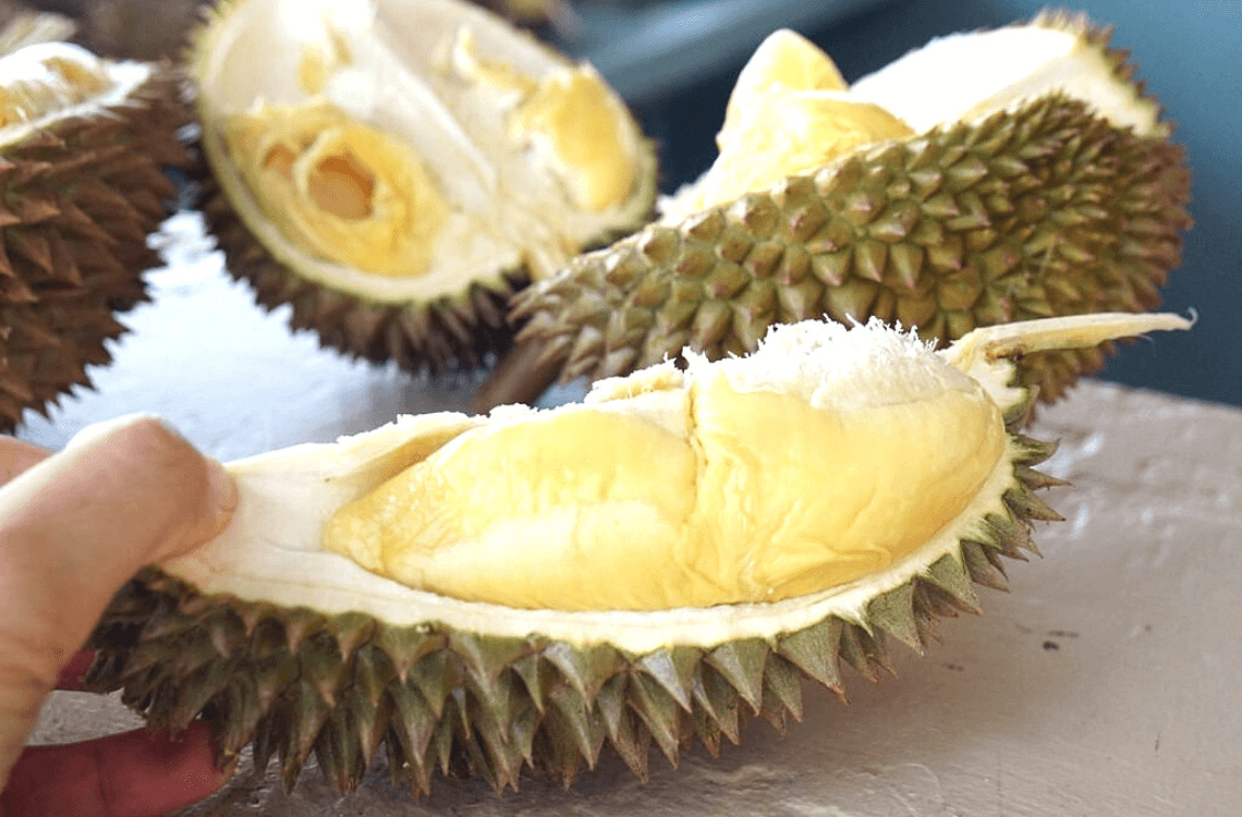 Bubur durian simple