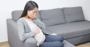 nausea during 38 weeks pregnant
