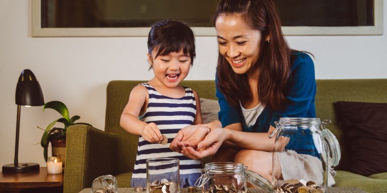 Teaching children about money