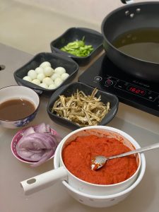 ingredients for sambal petai ikan bilis recipe 