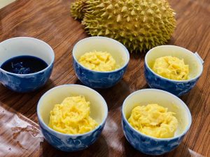 durian pulp for durian snow skin mooncake recipe 