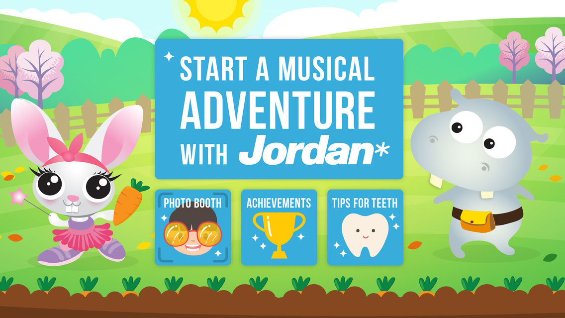 Jordan musical adventure with jordan kids' toothbrush 