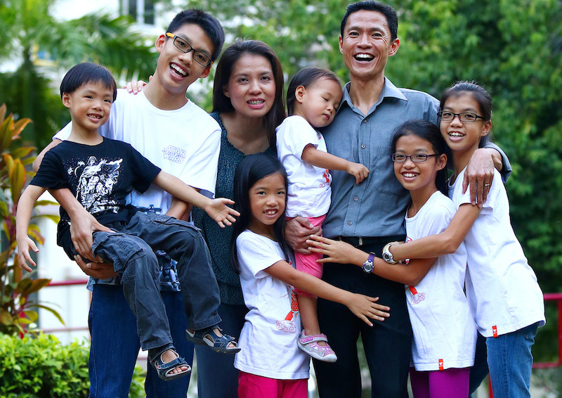 Big Asian Family