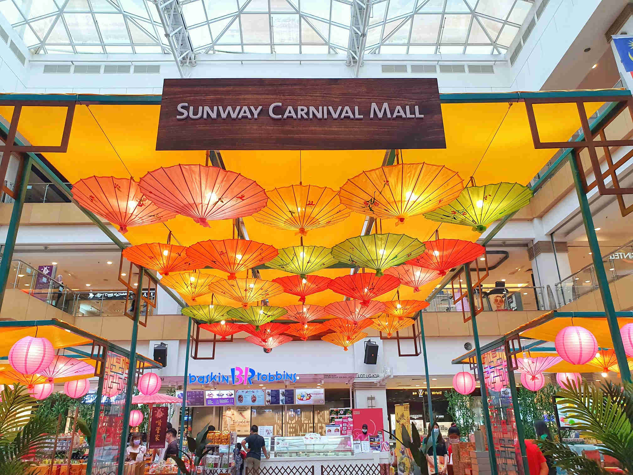 sunway malls mid autumn fair @ sunway carnival mall