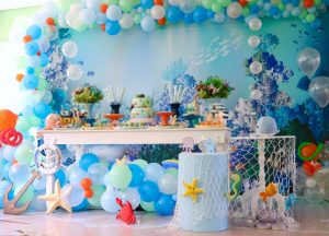 underwater birthday theme party